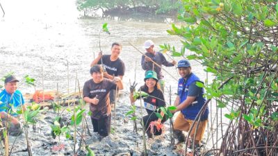 TPS Salurkan 10.000 Bibit Mangrove, Perkuat Rehabilitasi Pesisir Surabaya