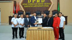 Bupati Hendri Yanto Sitorus Tandatangani Nota Kesepakatan Perubahan KUA dan PPAS P-APBD 2026