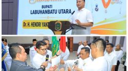 Bupati Hendri Yanto Sitorus Hadiri Pengukuhan Pengurus Kadin Labura Masa Bakti 2026–2031