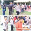 Polres Labuhanbatu Gelar Warung Polri Presisi Minggu ke-22, Bagikan 350 Porsi Makanan Gratis