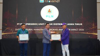 PLN UID Jatim Buktikan Kualitas Pelayanan Lewat Empat Penghargaan
