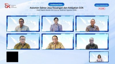 OJK Ungkap Penguatan Kredit dan Pasar Modal di Tengah Tekanan Eksternal