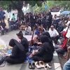 Warga Bogor Gelar Ruwatan dan Potong Kambing di Depan Kantor ATR/BPN Usai OTT KPK