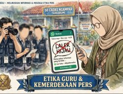 Oknum Guru SD  Cadas Ngampar Menjadi Sorotan Setelah Sebut Wartawan ‘Laler Hijau” di Status WA nya.