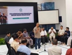 Doa Bersama di Dewan Pers, Insan Pers Jaga Asa Lima Jurnalis yang Hilang di Selat Sunda