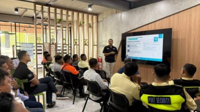 Cegah Gratifikasi, TTL Sosialisasikan WBS kepada Personel Port Security