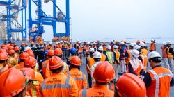 TPS Uji Respons Darurat Hadapi Angin Kencang di Area Dermaga