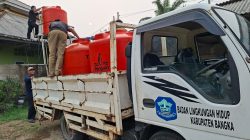 DLH Bangka Rutin Salurkan Air Bersih, Berharap Kebutuhan Warga Tercukupi