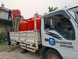 DLH Bangka Rutin Salurkan Air Bersih, Berharap Kebutuhan Warga Tercukupi