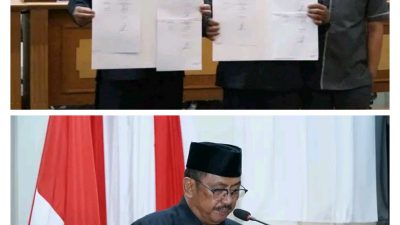 Investasi dan Kemudahan Berusaha Salah Satu Yang di Sampaikan Bupati H Asep Japar Dalam Paparannya di Rakerda Paripurna DPRD Kabupaten Sukabumi