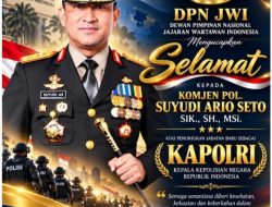 Selamat Kepada KomJen Pol.Suyudi Ario Seto Sebagai Kapolri.