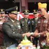 Dandim 06/07 Kota Sukabumi Memimpin Langsung Jalannya Upacara HUT TNI Ke 81 di Lapangan Merdeka Sukabumi