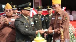 Dandim 06/07 Kota Sukabumi Memimpin Langsung Jalannya Upacara HUT TNI Ke 81 di Lapangan Merdeka Sukabumi