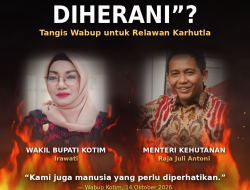 Wabup Kotim Menangis dalam Telepon dengan Staf Ahli Menhut, Warganet Banjiri Kolom Komentar