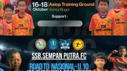 2 Team Wakil Babel Di Ajang Indonesia Grassroot Championship, BLS Harap Anak – Anak Berprestasi