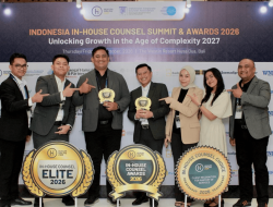 Pegadaian Raih Dua Penghargaan di Indonesia In-House Counsel Awards 2026