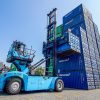 TTL Elektrifikasi Peralatan Operasional, Empty Container Handler Elektrik Mulai Beroperasi